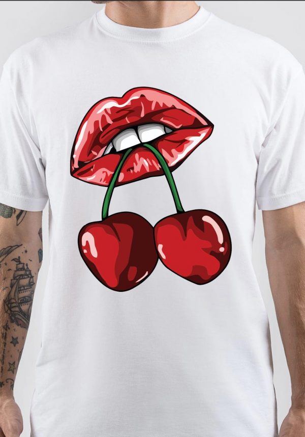 Cherries Labios T-Shirt