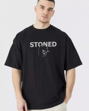 Devil Stoned Oversized T-Shirt