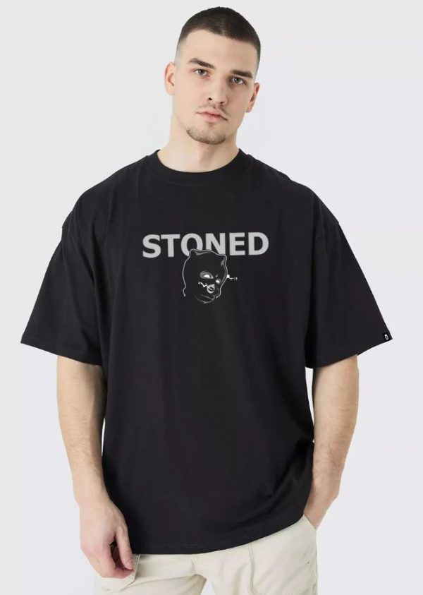 Devil Stoned Oversized T-Shirt