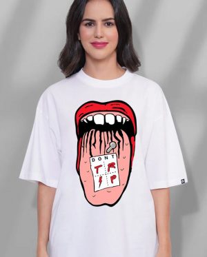 Don't Trip Women Oversized T-Shirt