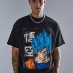 Fighter Goku Oversized T-Shirt