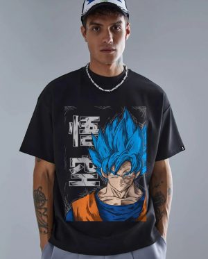 Fighter Goku Oversized T-Shirt