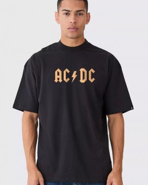 Fire AC-DC Oversized T-Shirt