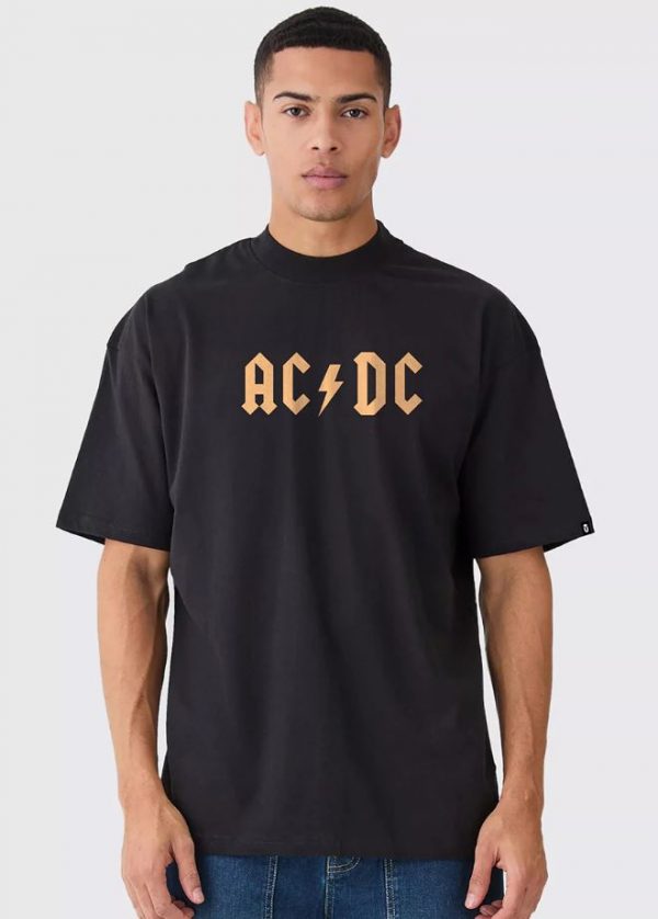 Fire AC-DC Oversized T-Shirt