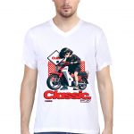 Girl Rider V Neck T-Shirt