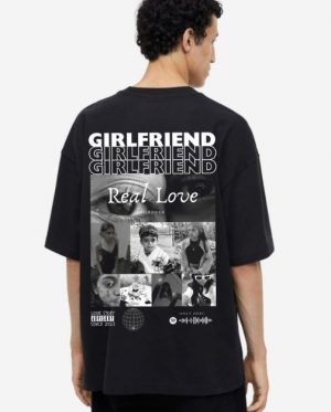 Girlfriend Real Love Oversized T-Shirt