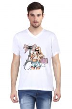 Gucci V Neck T-Shirt