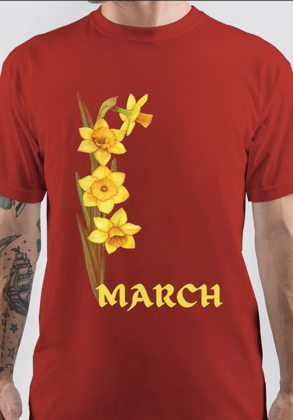 March Month Flower Classic T-Shirt