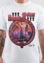 NBA Champions Repeat 3-Peat T-Shirt