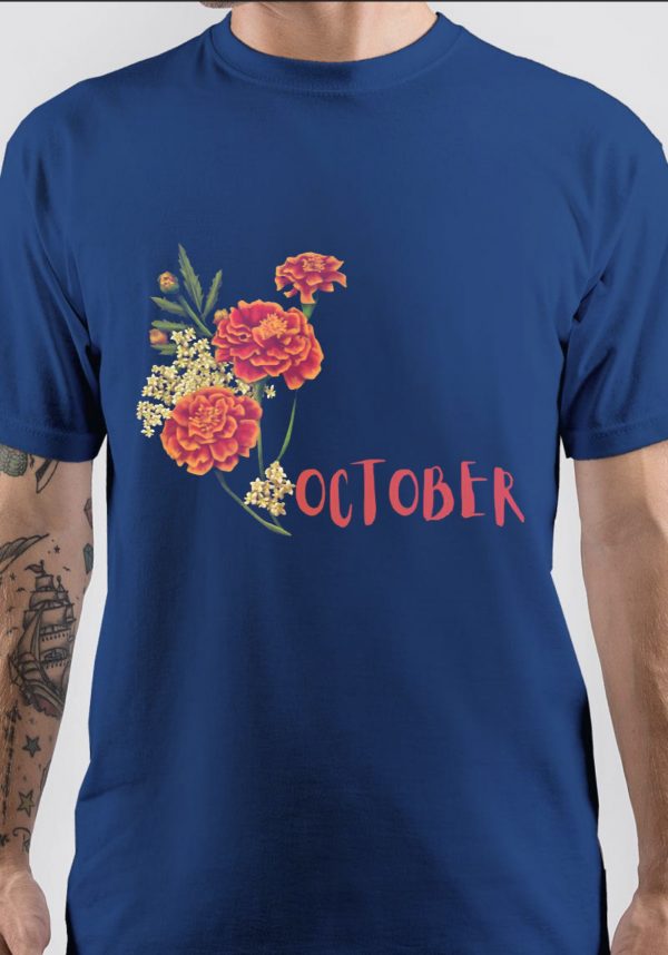 October Birthday Month Flower Classic T-Shirt