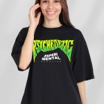 Psychedelic Women's Oversized T-Shirt