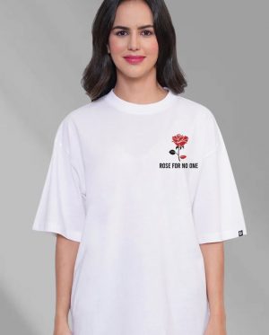 Rose For No One Women's Oversized T-Shirt