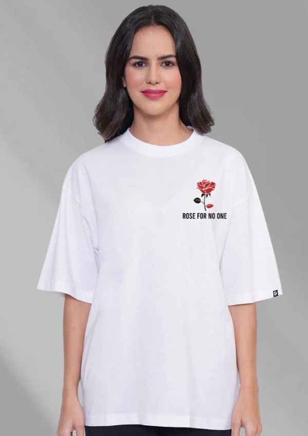 Rose For No One Women's Oversized T-Shirt