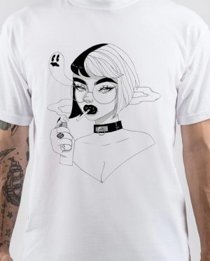 Smoking A Cigarette T-Shirt