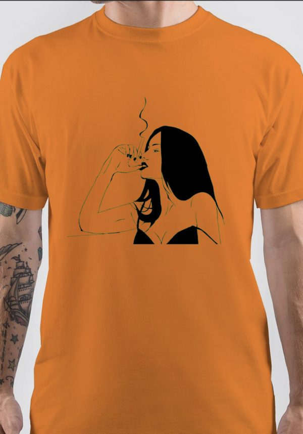 Smoking A Cigarette T-Shirt