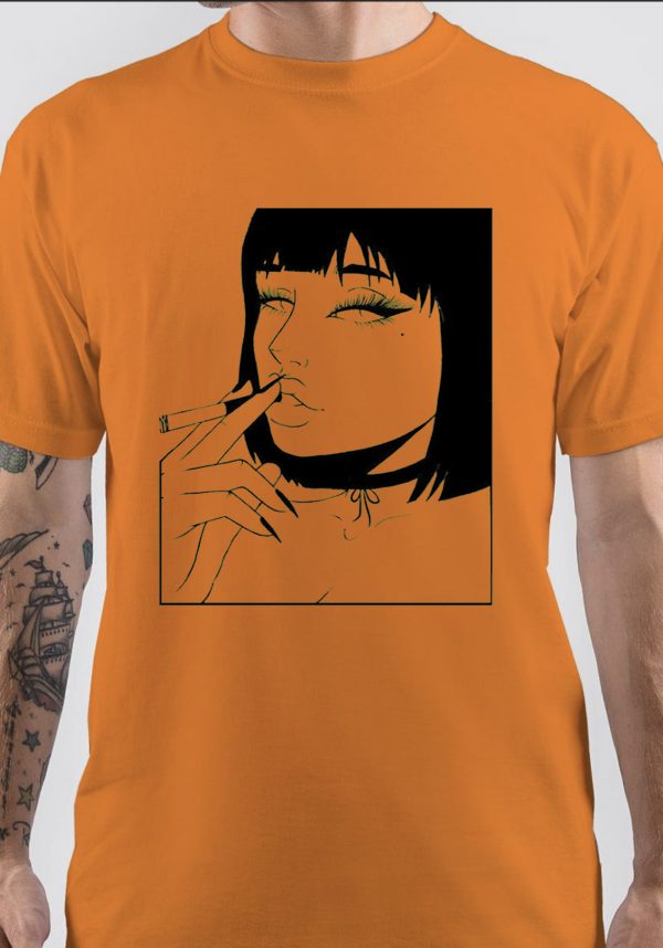 Smoking A Cigarette T-Shirt