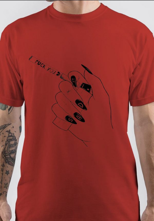 Smoking A Cigarette T-Shirt