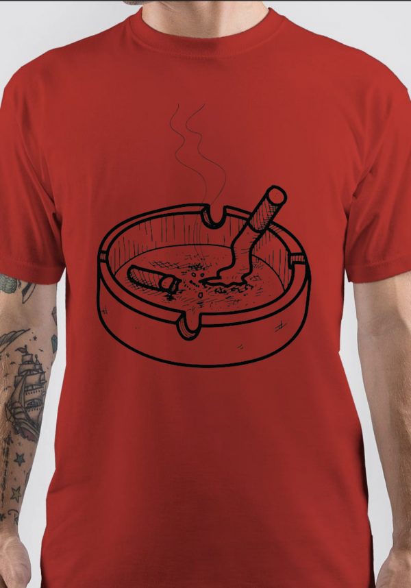 Smoking A Cigarette T-Shirt