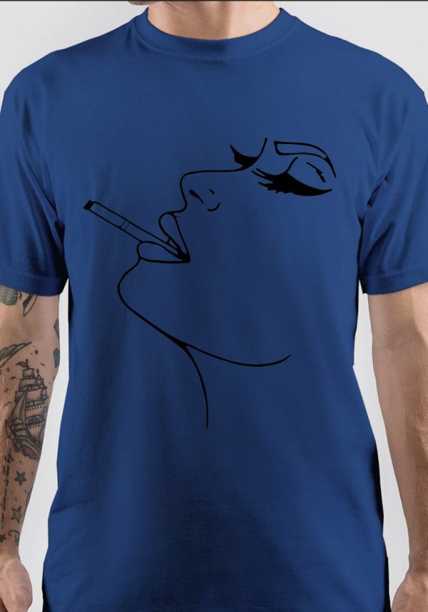 Smoking A Cigarette T-Shirt