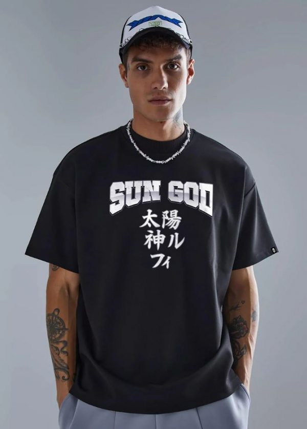 Sun God Oversized T-Shirt