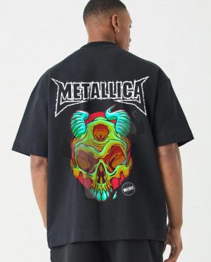 Weird Metallica Oversized T-Shirt