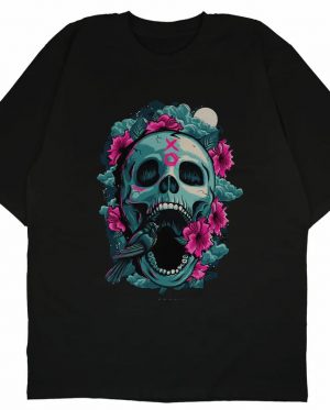 Aesthetic Skull Oversized T-Shirt