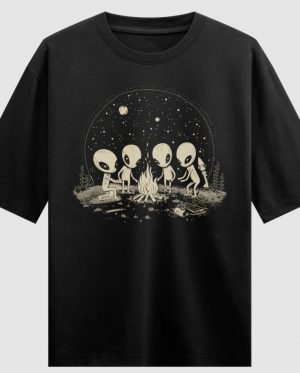 Alien Party Oversized T-Shirt