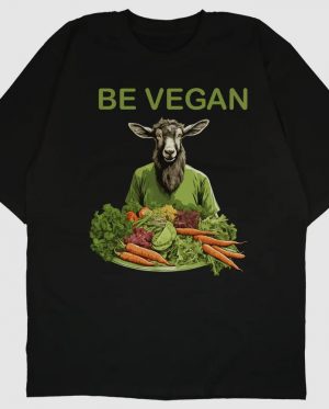 Be Vegan Oversized T-Shirt