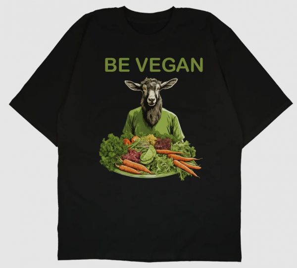 Be Vegan Oversized T-Shirt