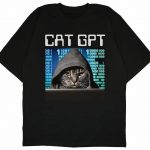 Cat GPT Oversized T-Shirt