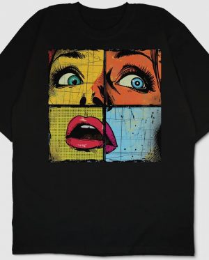 Comic Pop Oversized T-Shirt