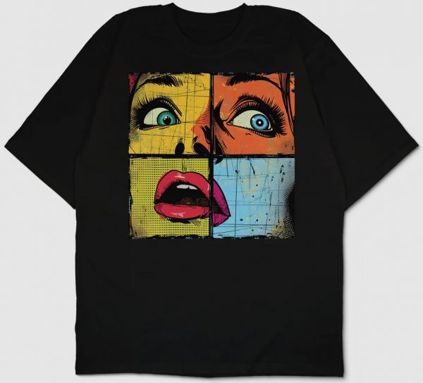 Comic Pop Oversized T-Shirt