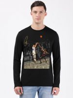 Curry Vs James Basketball Full Sleeve T-Shirt