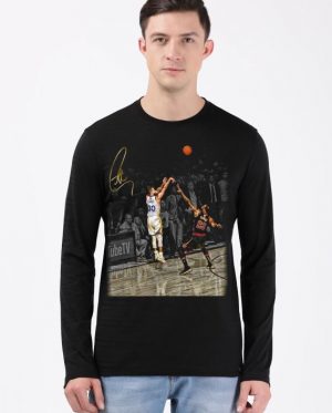 Curry Vs James Basketball Full Sleeve T-Shirt