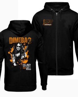 Dimebag Darrell Zipper Hoodie