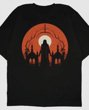 Gothic Cult Oversized T-Shirt