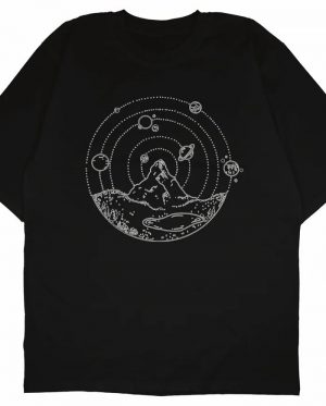 Mountain Is The Universe Essential Oversized T-Shirt