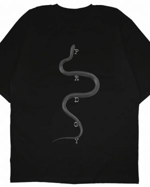 PRDGY Essential Snake Oversized T-Shirt