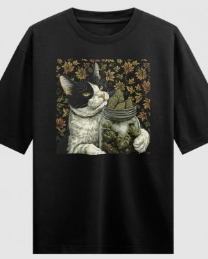 Puss In Kush Oversized T-Shirt