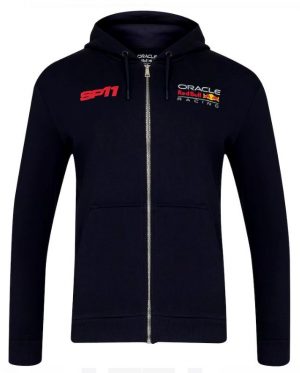 Red Bull Racing Sergio Perez Race Car Formula 1 Zip Hoodie