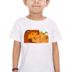 Sarabi Simba And Mufasa Kids T-Shirt