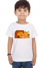 Sarabi Simba And Mufasa Kids T-Shirt