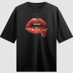 Seductive Lip Oversized T-Shirt