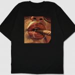 Smoky Lips Oversized T-Shirt