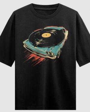 VINTAGE VINYL Oversized T-Shirt