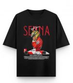 Ayrton Senna Oversized T-Shirt3