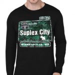 Brock Lesnar Suplex City Danger Ahead Full Sleeve T-Shirt