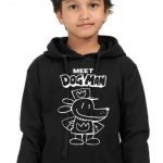 Dog Man Kids Hoodie