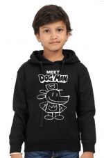 Dog Man Kids Hoodie