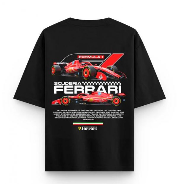 F1 SCUDERIA FERRARI Oversized T-Shirt